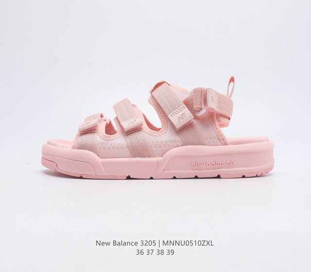 New Balance SD3205BKR 新百伦凉鞋 22年新款夏季闲休沙滩凉鞋 女鞋 MD组大合底 原织厂带面料 将机能美融学入夏到日凉设鞋计中 兼具适舒