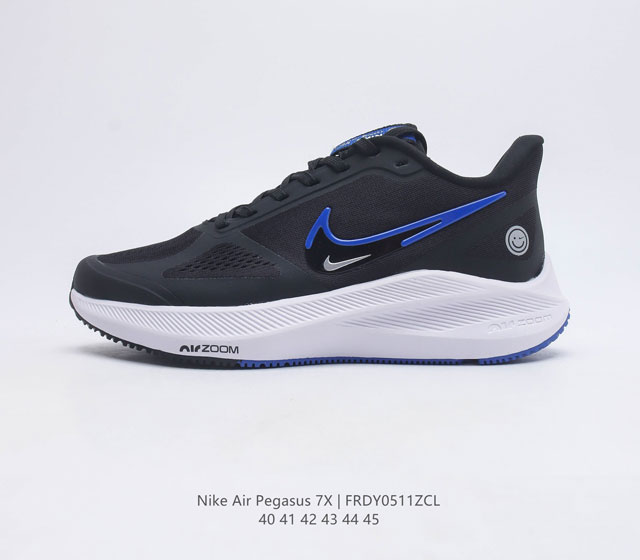 内置气垫 耐克 Nike Air Zoom Winflo 7X 登月系列网透面气 训跑练步鞋 内置Zoom气垫 脚回感弹感受非常直接 货号 CJ0298-00