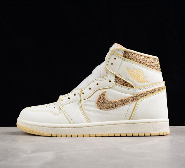 Air Jordan 1 High OG Vibrations of Naija AJ1 乔1小香风 高帮篮球鞋 FD8631-100 尺码 36 36.5