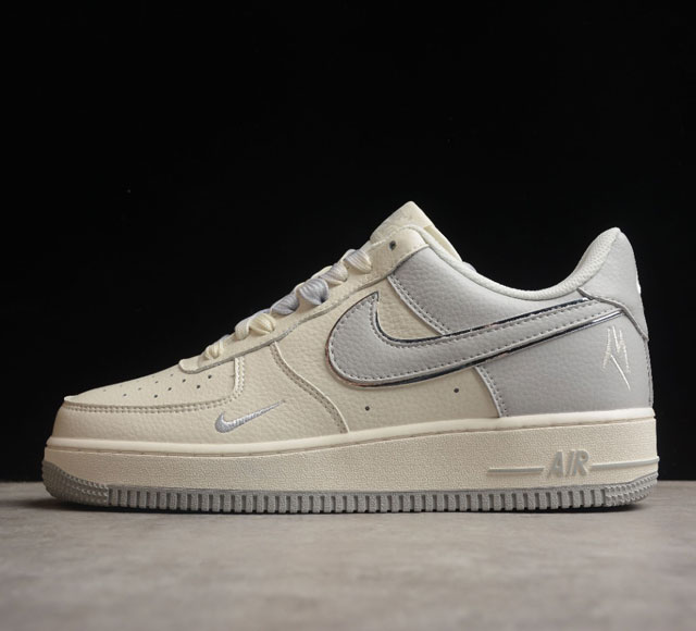 Fat Joe x Nk Air Force 1 07 Low 米灰Ts小勾 空军一号低帮休闲板鞋 lO5636-555 打造纯正空军版型 专注外贸渠道 全掌