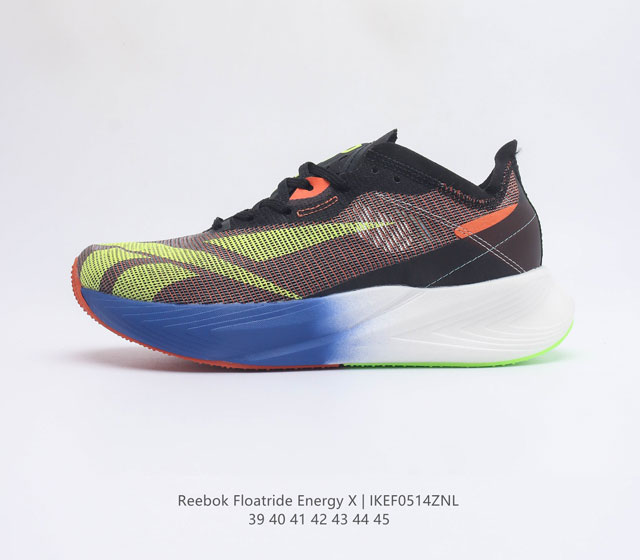 ReebokReebok锐步男鞋 官方2023 FLOATRIDE ENERGY 4马拉松跑步鞋厚底增高老爹鞋 锐步Reebok Floatride Ener