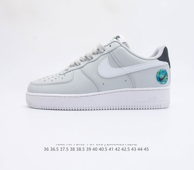 耐克Nike Air Force 1 Low 空军一号低帮百搭休闲运动板鞋 柔软 弹性十足的缓震性能和出色的中底设计 横跨复古与现代的外型结合 造就出风靡全球