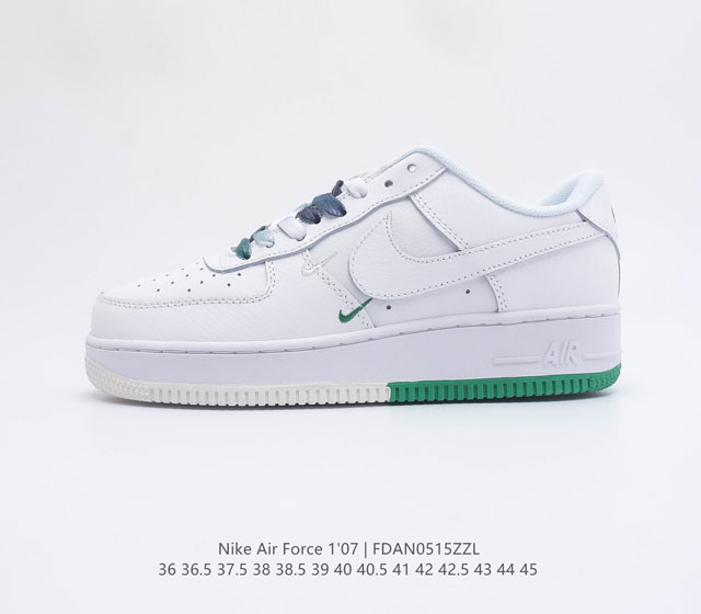 真标耐克Nike Air Force 1 07 空军一号低帮百搭休闲运动板鞋 柔软 弹性十足的缓震性能和出色的中底设计 横跨复古与现代的外型结合 造就出风靡全