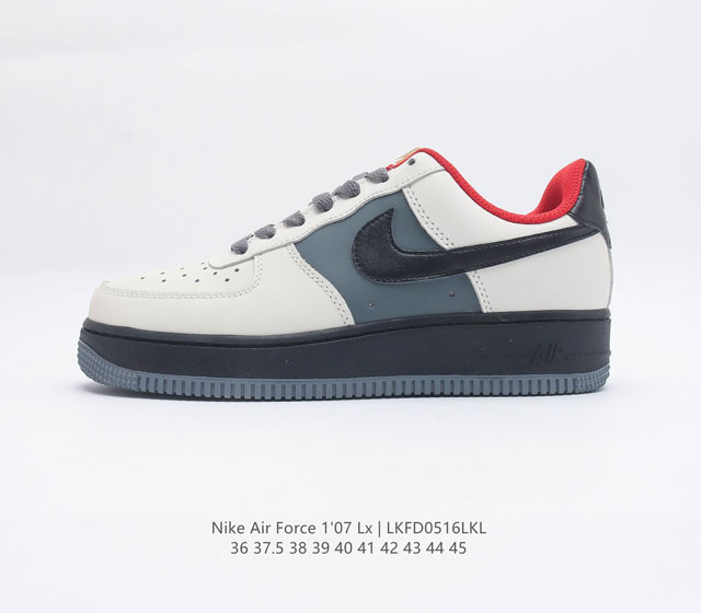 耐克Nike Air Force 1 Low 空军一号低帮百搭休闲运动板鞋 柔软 弹性十足的缓震性能和出色的中底设计 横跨复古与现代的外型结合 造就出风靡全球三