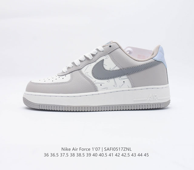 耐克 Nike Air Force 1 07 空军一号运动鞋复古板鞋 以实力演绎传奇篇章 从 80 年代的篮球场到现今的街头和校园 数十年来 此款运动鞋一直风