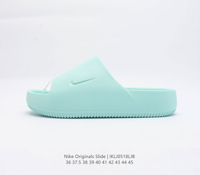 耐克 Nike Originals Slide 经典运动拖鞋时尚厚底增高男女一字拖鞋 拖鞋的外观十分吸引人 融合了舒适与时尚的元素 延续了简约独特的美学风尚 一