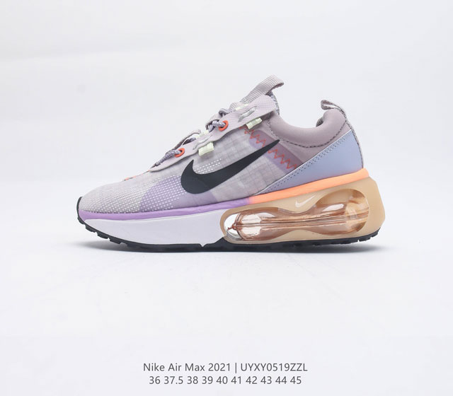 耐克 Nike Air Max 2021 男女子运动鞋气垫缓震慢跑鞋 集众多优点于一身 足底搭载革新型 Air 缓震配置 泡绵中底带来柔软轻盈脚感 塑就理想的