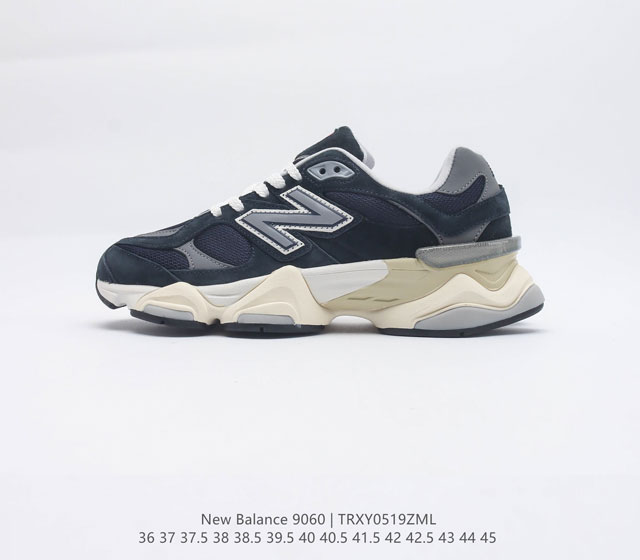 公司级New Balance NB官方正品春季千禧小象蹄男女款9060舒适百搭老爹鞋 9060 重新诠释了源自经典 99X 型号的熟悉元素 其灵感来自于 Y2