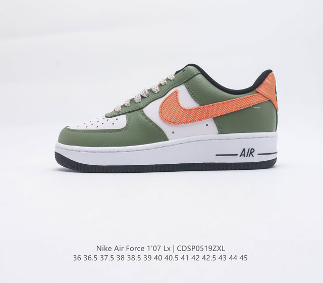 耐克Nike Air Force 1 Low 空军一号低帮百搭休闲运动板鞋 柔软 弹性十足的缓震性能和出色的中底设计 横跨复古与现代的外型结合 造就出风靡全球