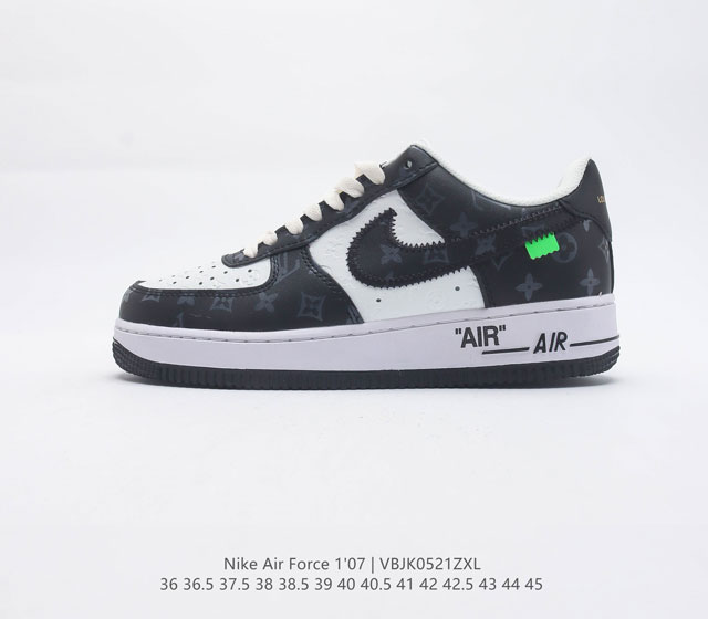 真标耐克Nike Air Force 1 Low 空军一号低帮百搭休闲运动板鞋 柔软 弹性十足的缓震性能和出色的中底设计 横跨复古与现代的外型结合 造就出风靡