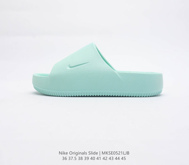 耐克 Nike Originals Slide 经典运动拖鞋时尚厚底增高男女一字拖鞋 拖鞋的外观十分吸引人 融合了舒适与时尚的元素 延续了简约独特的美学风尚 一