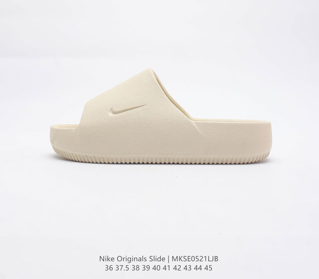 耐克 Nike Originals Slide 经典运动拖鞋时尚厚底增高男女一字拖鞋 拖鞋的外观十分吸引人 融合了舒适与时尚的元素 延续了简约独特的美学风尚 一