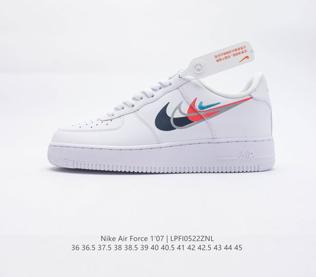 Nike Air Force 1 07 Low 空军一号低帮休闲板鞋 彩绘四勾 原楦头原纸板 全掌内置全掌气垫 中底钢印 拉帮完美 货号 FJ4226 100