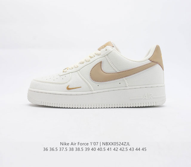 公司级Air Force 1 07 Low 米棕帆布 原楦头原纸板 纯正空军版型 专注外贸渠道 全掌内置蜂窝气垫 原盒配件 原厂中底钢印 拉帮完美 货号 MN