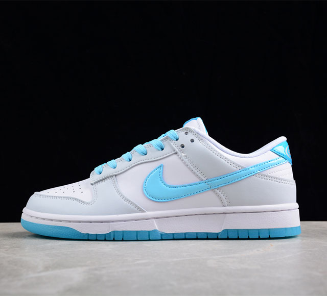 Nike SB Dunk Low 520 扣篮系列低帮休闲运动滑板板鞋 浅灰白天蓝520情人节 FN3433 141 尺码 36 36.5 37.5 38 3