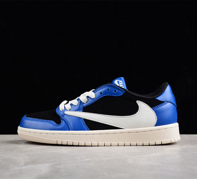 Fragment x Travis Scott x Air Jordan 1 Low 三方联名倒钩货号 DM7866 225 Size 36 36.5 375