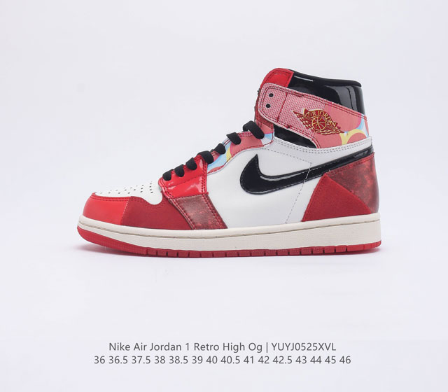 公司级Air JordanRetro High OG Chicago Reimagined AJ1代经典复古经典高帮百搭文化篮球鞋原档案原数据开发版型#采用纳