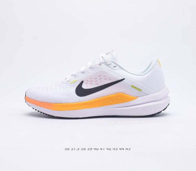 耐克Nike Zoom WINFLO 10代缓震大底飞线贾卡轻质透气休闲运动跑步鞋 货号 DV4023-102 尺码 36 37.5 38 39 40 41