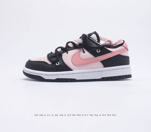 真标 耐克 Nike Dunk Low Retro 运动鞋复古解构绑带板鞋 作为 80 年代经典篮球鞋款 起初专为硬木球场打造 后来成为席卷街头的时尚标杆 现 - 点击图像关闭