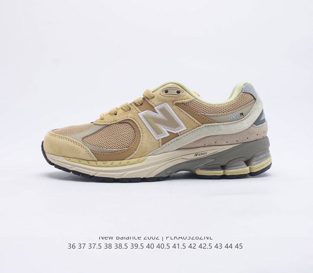 公司级 带半码 新百伦New Balance ML2002 系列复古老爹风 男女休闲鞋情侣百搭慢跑鞋运动男鞋女鞋 采用拼接网眼织物鞋面 后跟搭载外露缓震胶 货