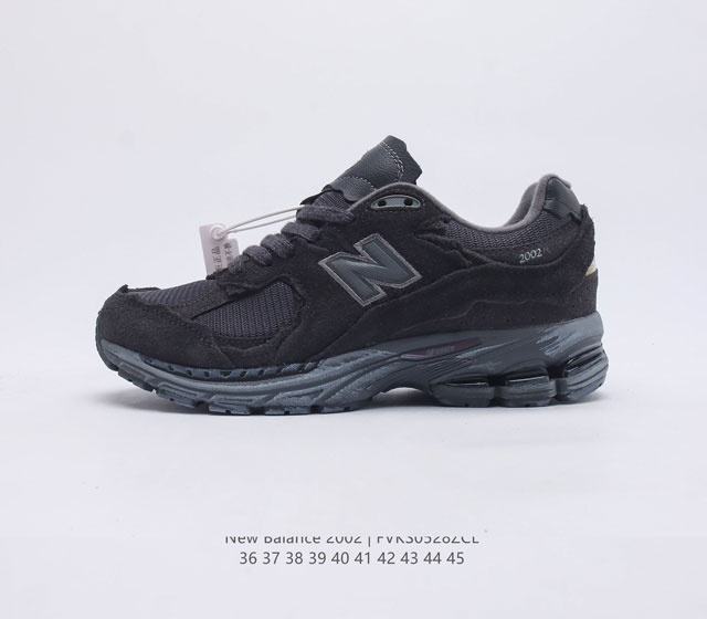 新百伦 New Balance 2002R 跑鞋 时尚男女运动鞋厚底增高老爹鞋 沿袭了面世之初的经典科技ENCAP 中底配以升级版 N-ERGY 缓震物料 鞋