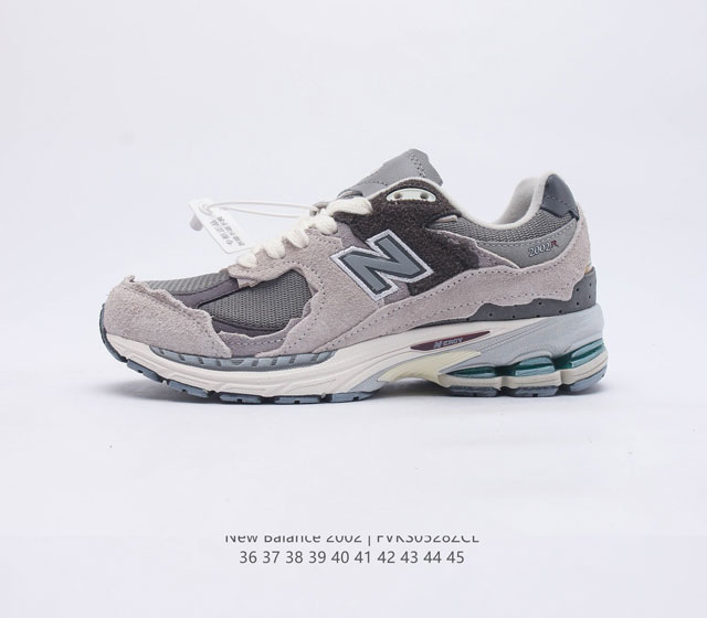 新百伦 New Balance 2002R 跑鞋 时尚男女运动鞋厚底增高老爹鞋 沿袭了面世之初的经典科技ENCAP 中底配以升级版 N-ERGY 缓震物料 鞋