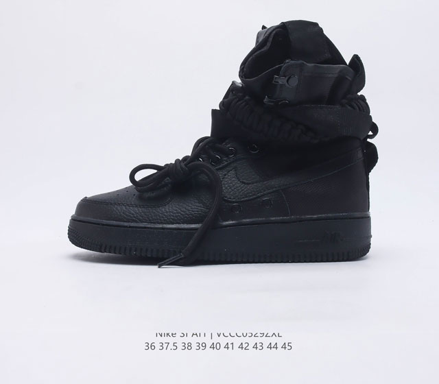 耐克 Nike Air ForceAF1 SF Special Forces 机能空军一号经典款运动鞋时尚复古高帮靴潮流战靴男女款高帮板鞋 尺码 36 37.