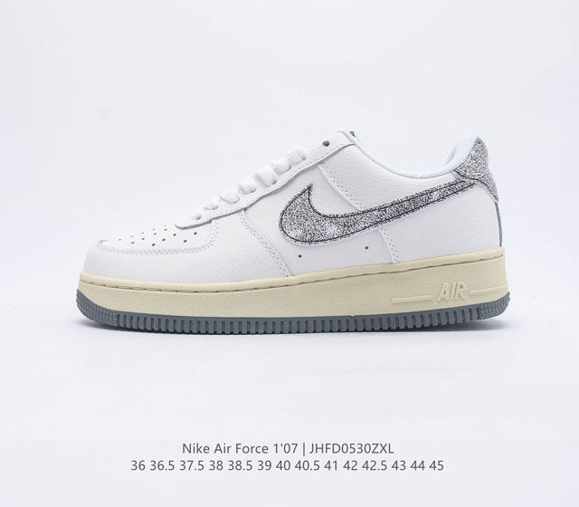 真标耐克Nike Air Force07 空军一号低帮百搭休闲运动板鞋 柔软 弹性十足的缓震性能和出色的中底设计 横跨复古与现代的外型结合 造就出风靡全球三十