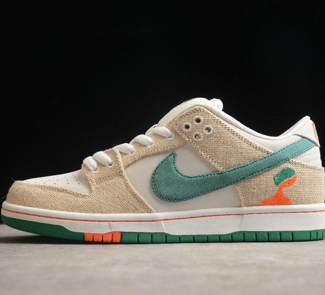 JarritosNk SB Dunk Low Pro QS 联名款 撕撕乐 SB低帮运动休闲板鞋 FD0860-001 电脑针车 正确数据档案精准数据打造 正