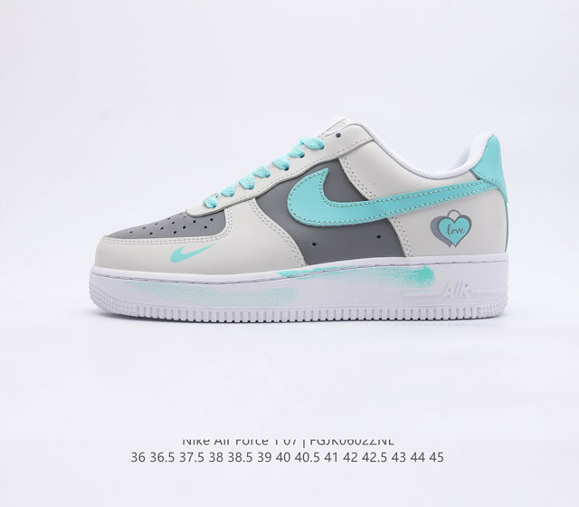 耐克Nike Air Force 1 Low 空军一号 AF1 低帮百搭休闲运动板鞋 柔软 弹性十足的缓震性能和出色的中底设计 横跨复古与现代的外型结合 造就