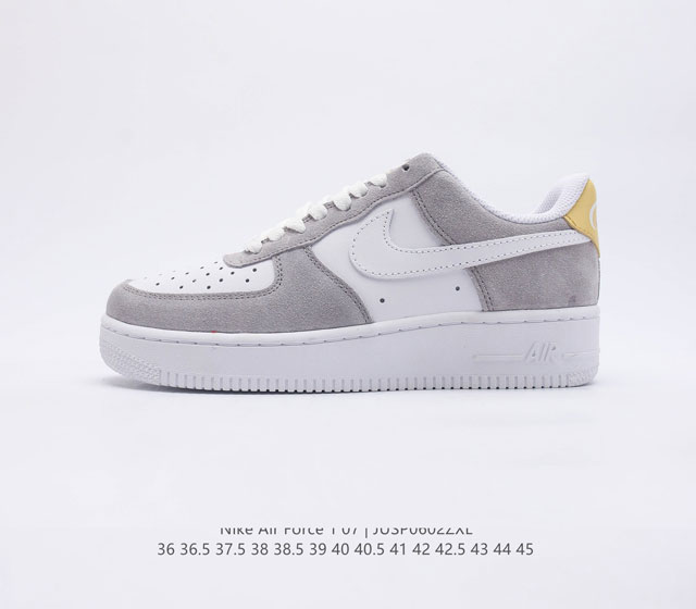 耐克Nike Air Force 1 Low 空军一号 AF1 低帮百搭休闲运动板鞋 柔软 弹性十足的缓震性能和出色的中底设计 横跨复古与现代的外型结合 造就