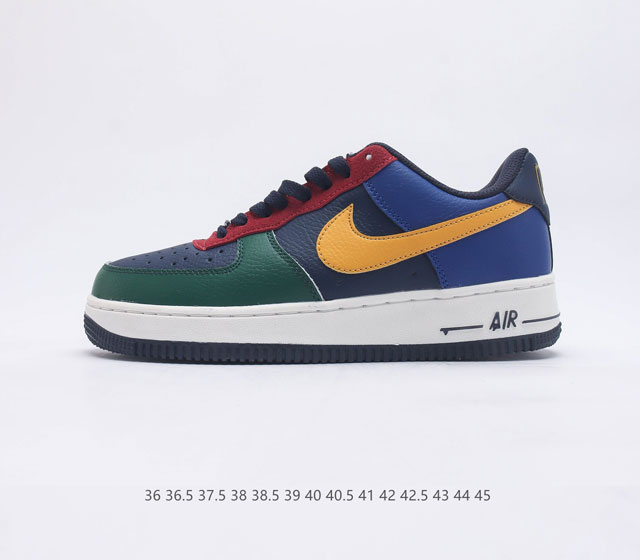 耐克Nike Air Force 1 Low 空军一号 AF1低帮百搭休闲运动板鞋 柔软 弹性十足的缓震性能和出色的中底设计 横跨复古与现代的外型结合 造就出