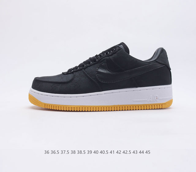 耐克 空军一号 AF1运动板鞋 陈冠希凝结集团CLOT x 藤原浩闪电Fragment Design x Nike Air Force 1 JT Premiu