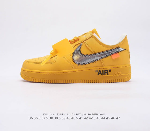 耐克 Nike Air Force 1 Low 空军一号 AF1 低帮百搭休闲运动板鞋 柔软 弹性十足的缓震性能和出色的中底设计 横跨复古与现代的外型结合 造