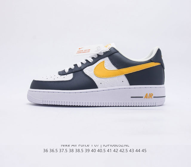 耐克Nike Air Force 1 Low 空军一号 AF1 低帮百搭休闲运动板鞋 柔软 弹性十足的缓震性能和出色的中底设计 横跨复古与现代的外型结合 造就