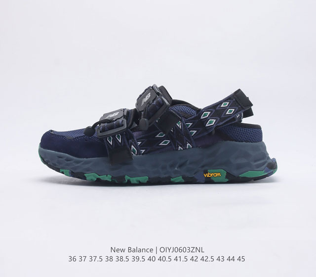 NB 日本著名潮流百货店品牌联乘 New Balance 新百伦 x Snow Peak 休闲运动户外凉鞋 MSNB2ND2 登山系列 凉鞋增高机能风尼龙户外