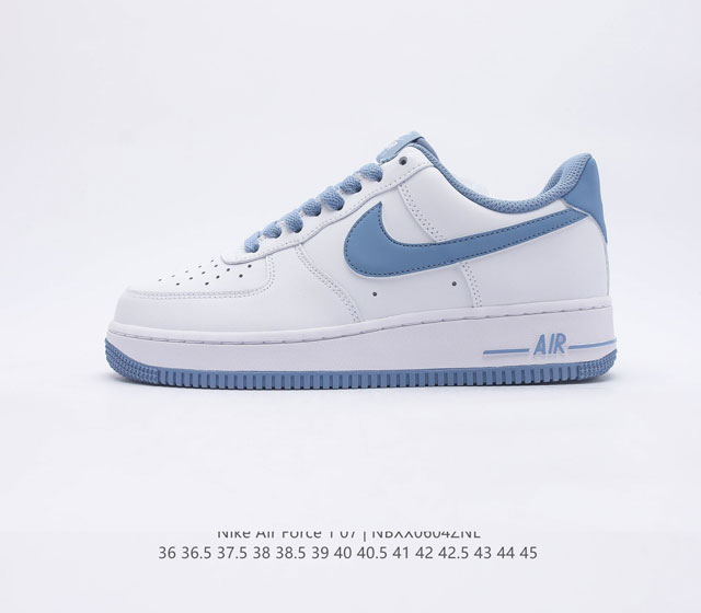 耐克Nike Air Force 1 Low 空军一号 AF1 低帮百搭休闲运动板鞋 柔软 弹性十足的缓震性能和出色的中底设计 横跨复古与现代的外型结合 造就