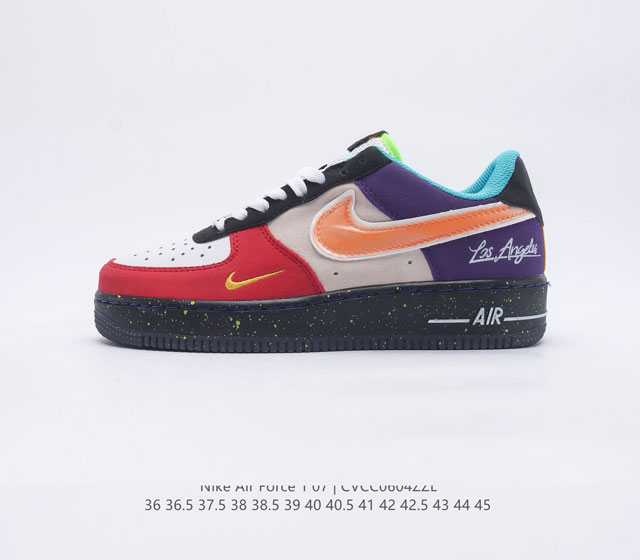 耐克Nike Air Force 1 Low 空军一号 AF1 低帮百搭休闲运动板鞋 柔软 弹性十足的缓震性能和出色的中底设计 横跨复古与现代的外型结合 造就