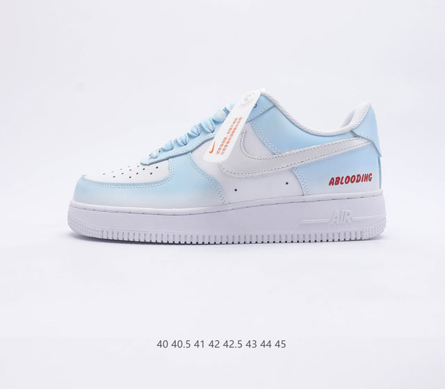 耐克Nike Air Force 1 Low 空军一号 AF1 低帮百搭休闲运动板鞋 柔软 弹性十足的缓震性能和出色的中底设计 横跨复古与现代的外型结合 造就