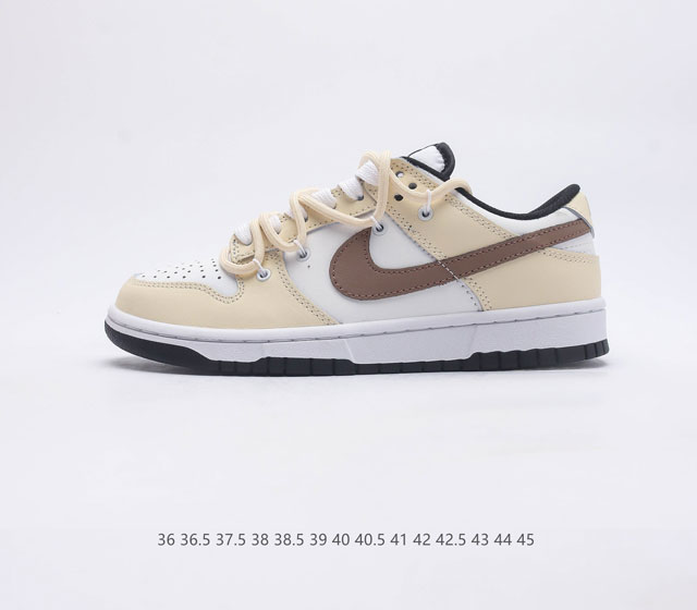 耐克 SB 系列 Nike Dunk Low SE Free. 99 GS 复古休闲板鞋 情人节定制复古vibe风芝加哥打孔解构绑带低帮板鞋 采用天然皮革 经