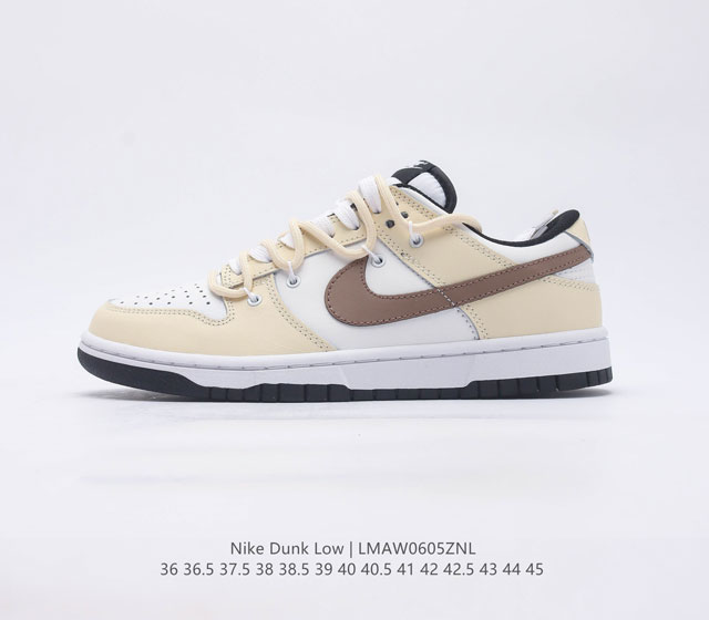 真标 耐克 Nike Dunk Low Retro 运动鞋复古解构绑带板鞋 作为 80 年代经典篮球鞋款 起初专为硬木球场打造 后来成为席卷街头的时尚标杆 现