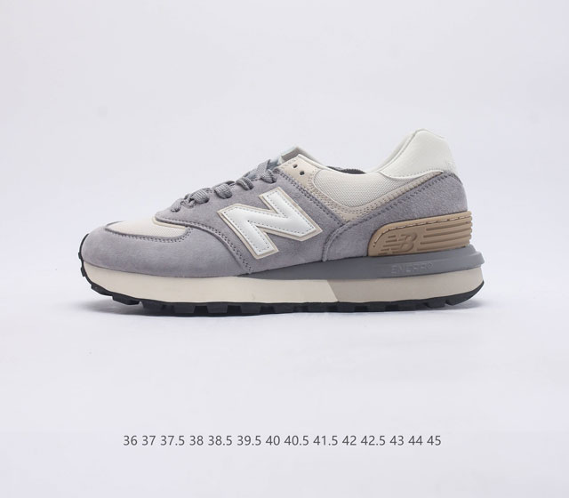 新百伦 NEW BALANCE NB 574系列舒适百搭复古拼接时尚休闲运动鞋 New Balance 的 574 具有识别性和持久流行性 从它作为越野跑和公