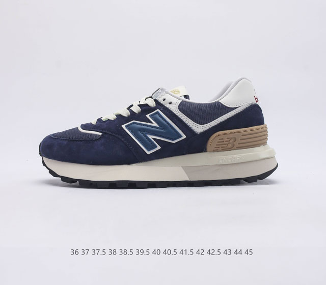 新百伦 NEW BALANCE NB 574系列舒适百搭复古拼接时尚休闲运动鞋 New Balance 的 574 具有识别性和持久流行性 从它作为越野跑和公