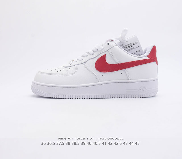 耐克Nike Air Force 1 Low 空军一号 AF1 低帮百搭休闲运动板鞋 柔软 弹性十足的缓震性能和出色的中底设计 横跨复古与现代的外型结合 造就