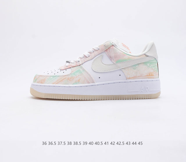 耐克 Nike Air Force 1 07 LX 空军一号 AF1 男女子运动鞋复古篮球鞋 巧妙结合复古美学和新潮魅力 旨在致敬 40 年来风靡世界的元年款