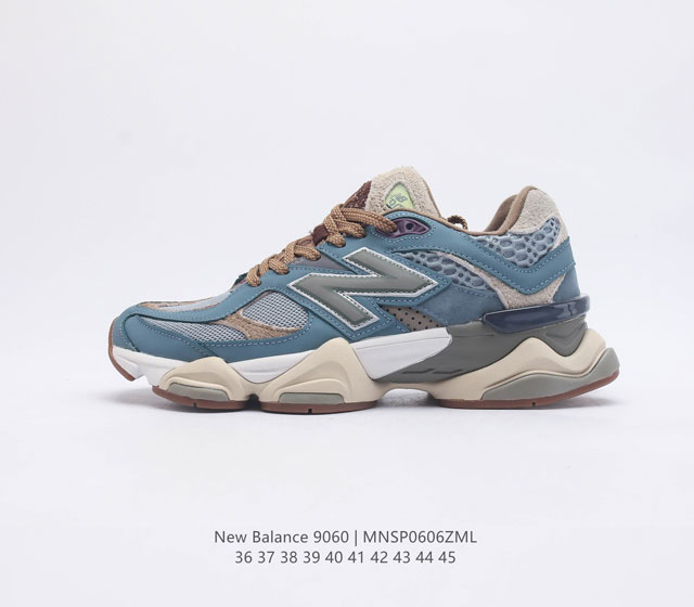 NB 新百伦 New Balance NB9060官方正品春季千禧小象蹄男女款9060舒适百搭老爹鞋 9060 重新诠释了源自经典 99X 型号的熟悉元素 其