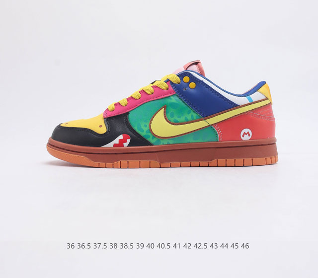 公司级 耐克 Nike Dunk Low Retro 运动鞋复古解构绑带板鞋 作为 80 年代经典篮球鞋款 起初专为硬木球场打造 后来成为席卷街头的时尚标杆