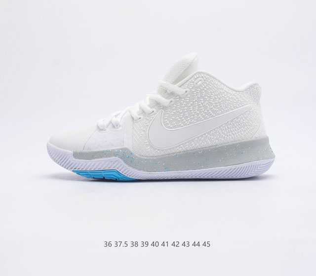 Nike Kyrie 3 男子运动气垫缓震篮球鞋 欧文篮球鞋系列 耐克 NIKE 耐克Kyrie3 欧文三代篮球鞋 货号 852396-101 尺码 36 3