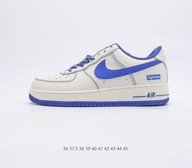 耐克Nike Air Force 1 Low 空军一号 AF1 低帮百搭休闲运动板鞋 柔软 弹性十足的缓震性能和出色的中底设计 横跨复古与现代的外型结合 造就