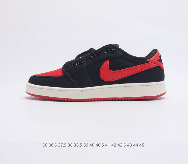 耐克 Nike 乔丹 Air Jordan 1 Low AJ1 乔1 乔丹一代 1代 低帮复古文化休闲运动篮球鞋 1985 年面世的元年款汲取设计灵感 采用简